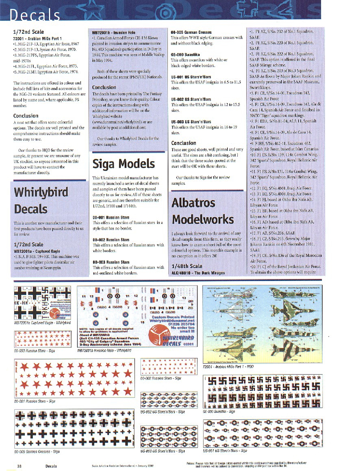 Scale Aviation Modeller International 2002 01